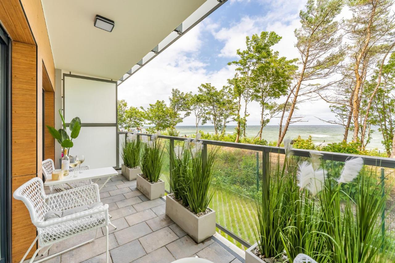 Apartament Baltic View 21 Z Widokiem Na Morze Ustronie Morskie Εξωτερικό φωτογραφία